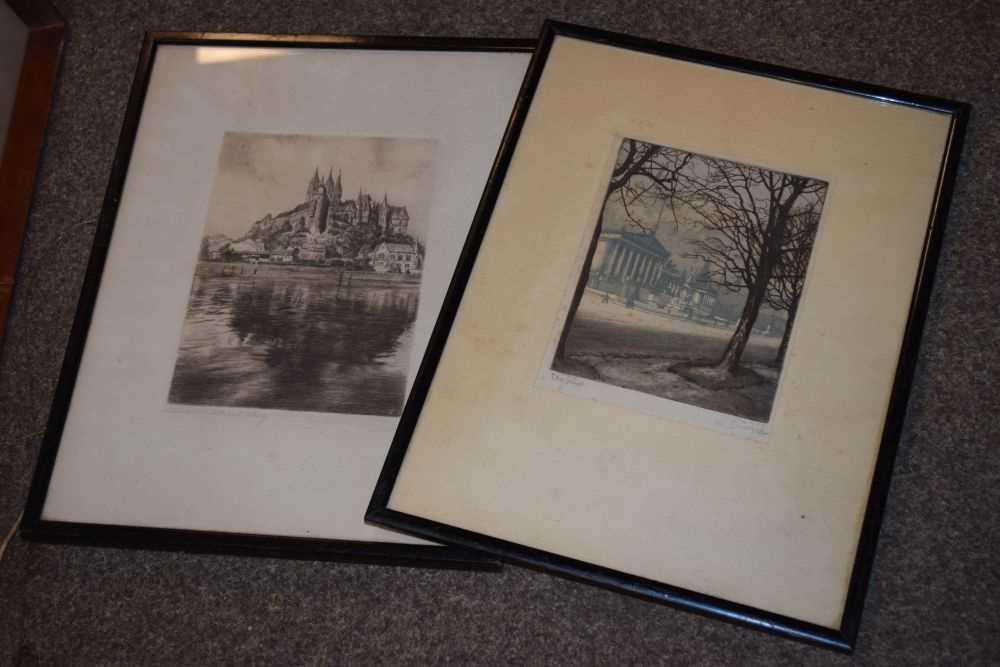 Various etchings and engravings - Image 6 of 7