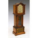 Early 20th Century 'miniature longcase' mantel clock