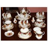 Quantity of Royal Albert teaware 'Old Country Roses' teawares