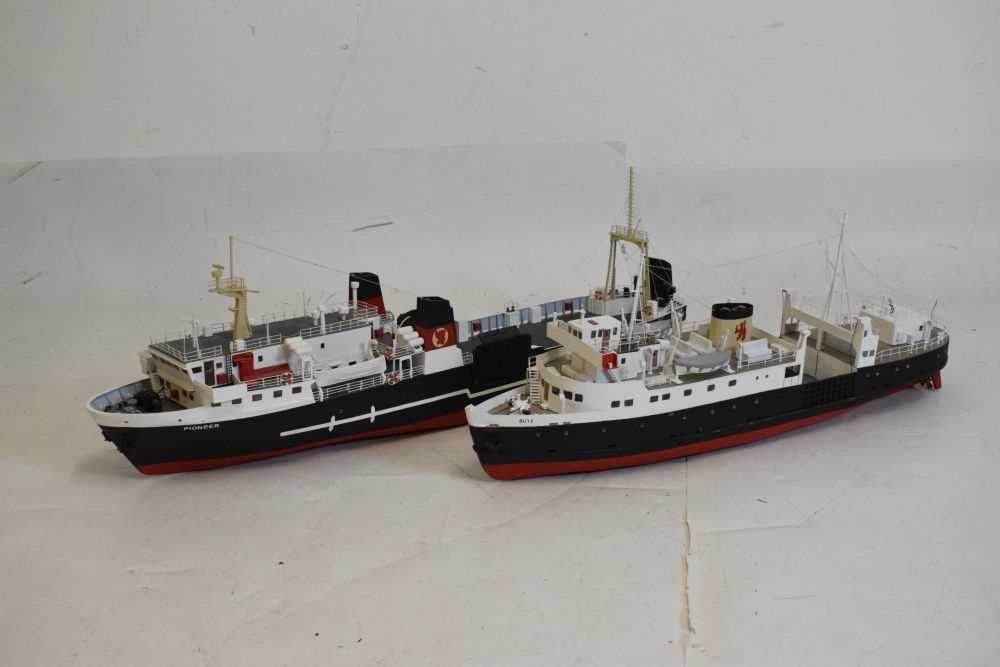 Two scratch-built model boats - Pioneer and one other - Image 2 of 5