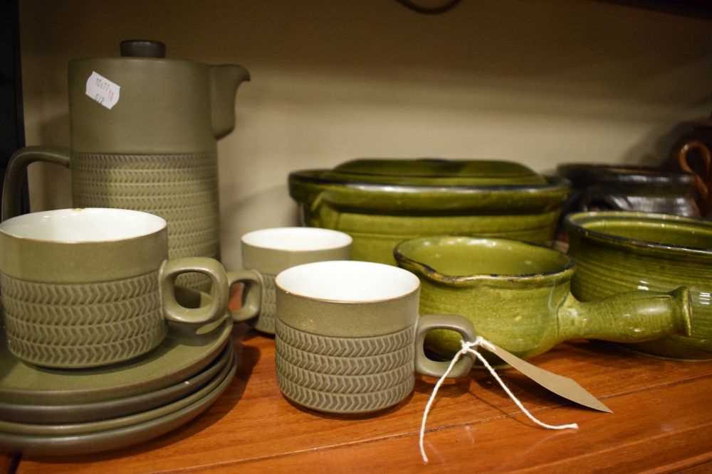 Quantity of Denby tea and coffee wares, together with lidded pans, etc - Image 4 of 4