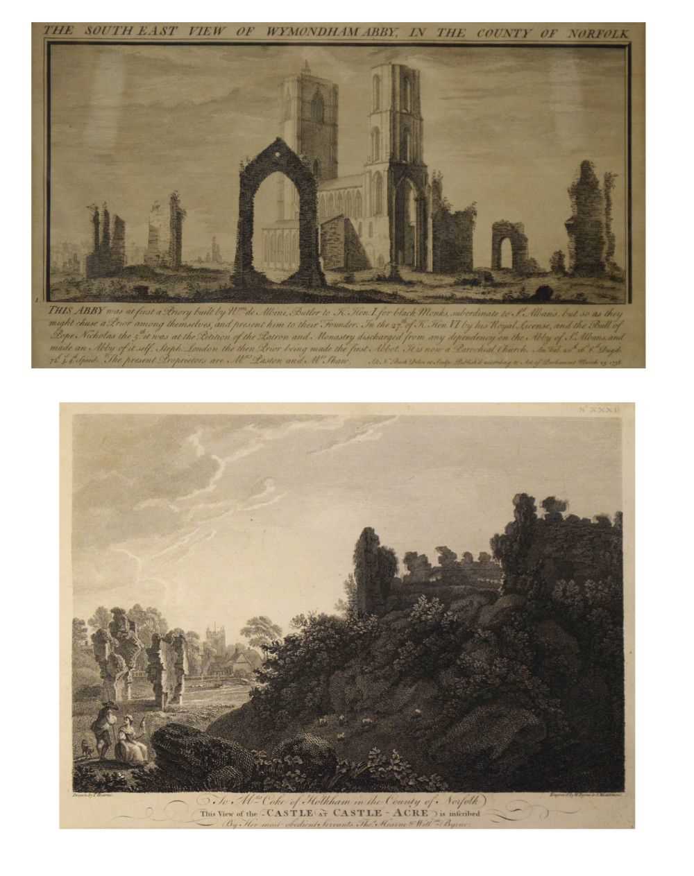 Various etchings and engravings