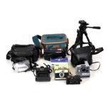 Quantity of cameras and photography equipment