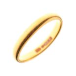 22ct gold wedding band