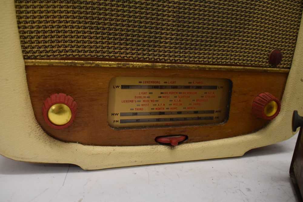 Electric shock machine, vintage radio etc - Image 3 of 7