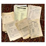 Film Interest - Quantity of call sheets