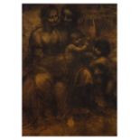 Cotswold Collotype after Leonardo da Vinci - The Virgin and Child with Saint Anne