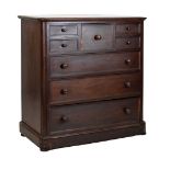 19th Century mahogany Scottish chest