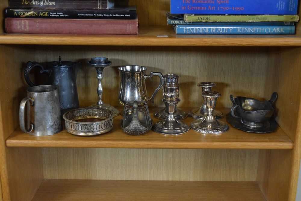 Small quantity of silver plate and pewter - Image 2 of 8