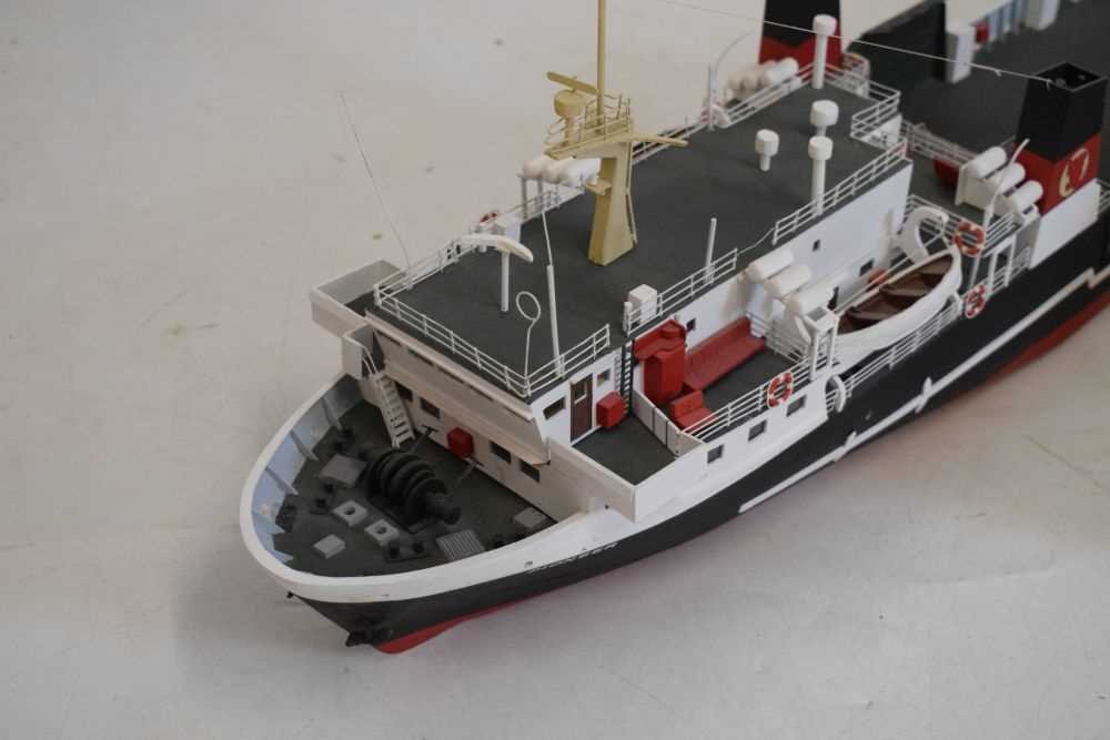 Two scratch-built model boats - Pioneer and one other - Image 3 of 5