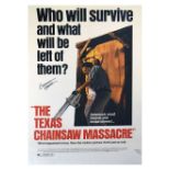 Film Interest - Gunnar Hansen 'Texas Chainsaw Massacre' signed poster