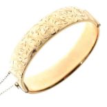 Gold bangle