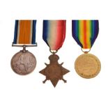 First World War medal trio awarded to Serjeant. H. Shaw of the Royal Fleet Auxiliary