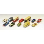 Quantity of loose playworn diecast model vehicles