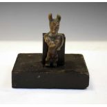 Antiquities - Bronze anthropomorphic figure