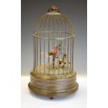 20th Century caged singing bird automaton