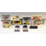 Large quantity of various branded diecast model vehicles