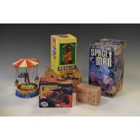Quantity of boxed reproduction tin toys