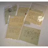 Napoleonic era collection of letters