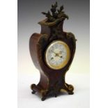 Late 19th Century French tortoiseshell clock