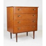 1950s four-drawer chest