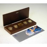 Coins - Royal Mint 2002 Commonwealth Games silver proof piedfort collection