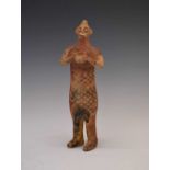 Antiquities - Unusual Syro Hittite decorated terracotta figure