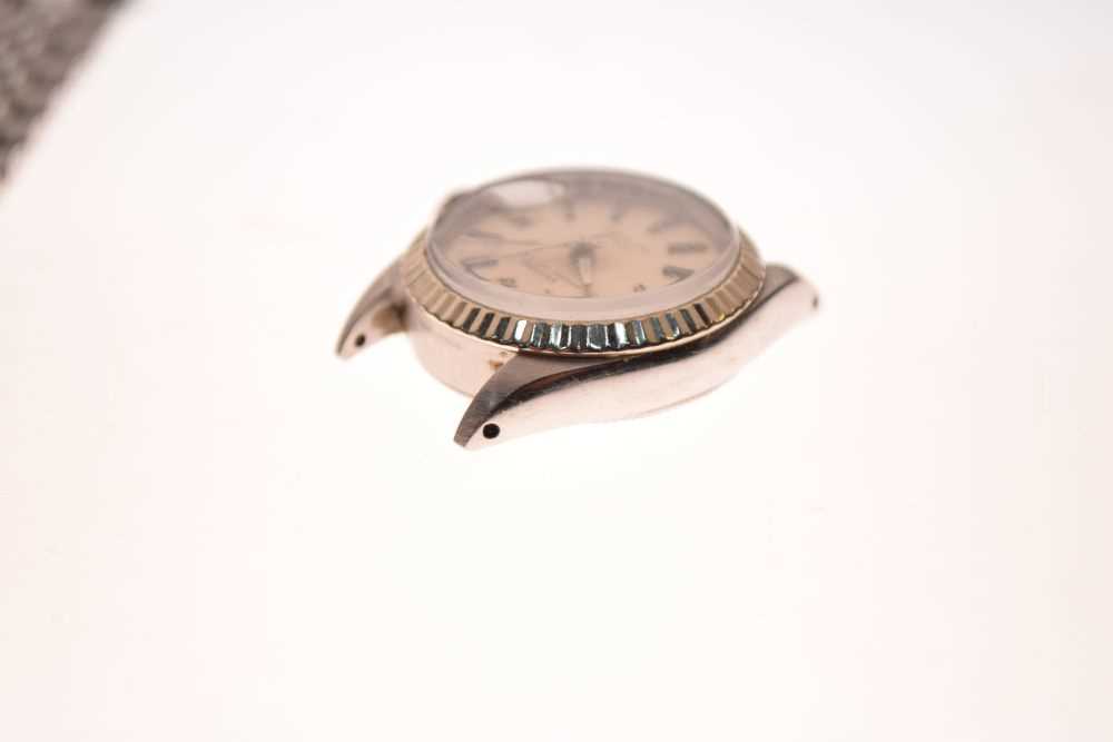 Tudor - Lady's Princess Oysterdate stainless steel automatic bracelet watch - Image 4 of 10