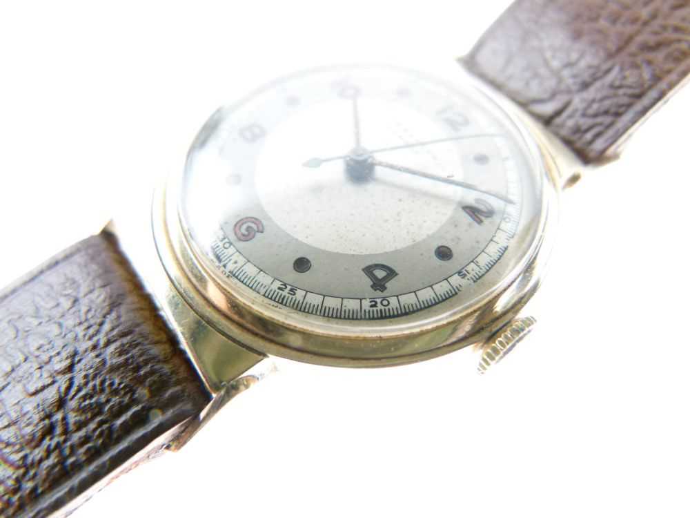 J.W. Benson - Mid-size 9ct gold manual wind wristwatch - Image 7 of 7