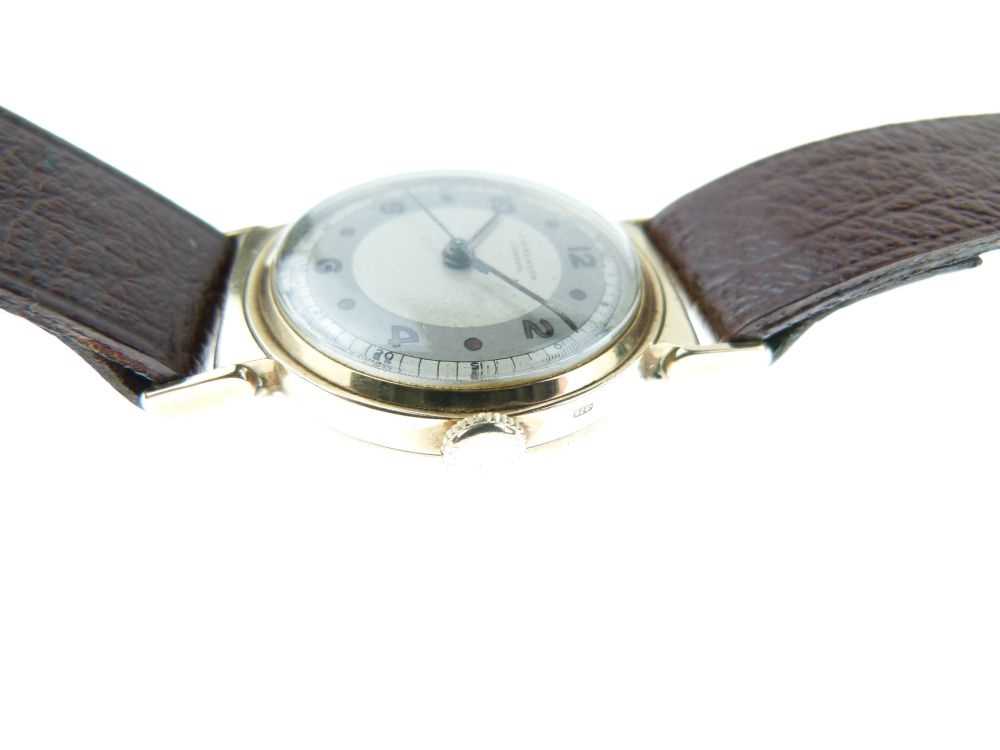 J.W. Benson - Mid-size 9ct gold manual wind wristwatch - Image 2 of 7