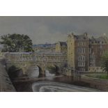 Colin Newman, (b.1923) - Pulteney Bridge, Bath