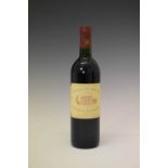 Bottle of Chateau du Margaux 1996