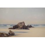 Frederick John Widgery, (1861-1942) - Watercolour and bodycolour - Beach scene