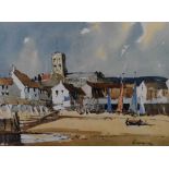 Edward Wesson, RI, (1910-1983) - Watercolour - Shoreham