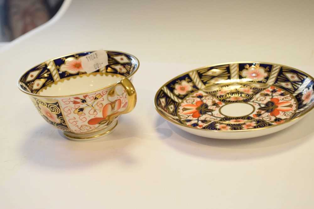 George V Royal Crown Derby 2451 Imari pattern cup and saucer - Image 4 of 5