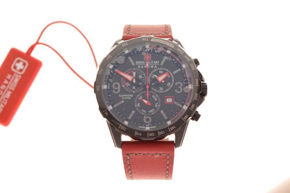Swiss Military Hanowa gentleman's 'Sapphire' 10ATM chronograph wristwatch - Image 2 of 7