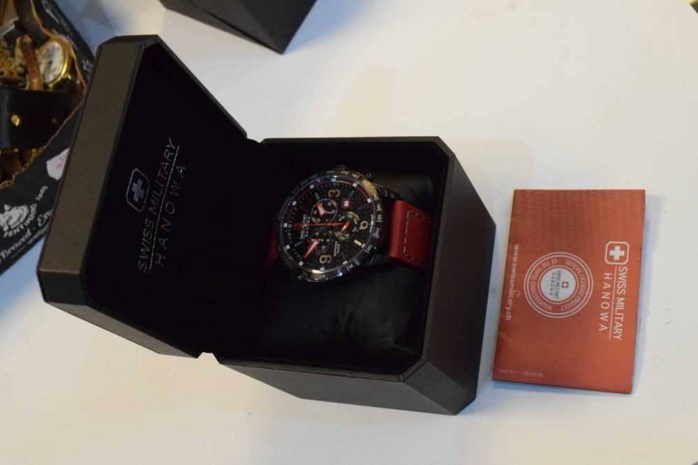 Swiss Military Hanowa gentleman's 'Sapphire' 10ATM chronograph wristwatch - Image 7 of 7