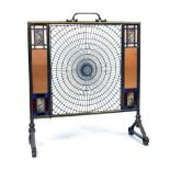 Victorian Aesthetic period firescreen