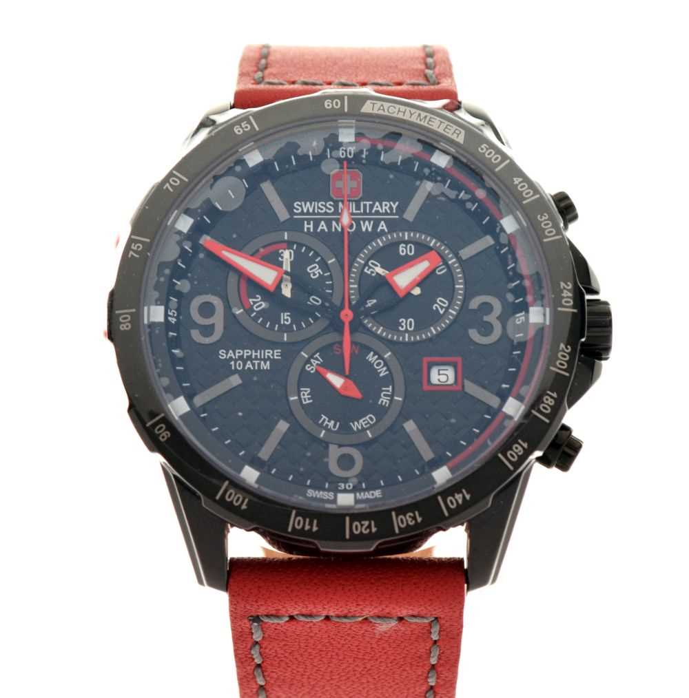 Swiss Military Hanowa gentleman's 'Sapphire' 10ATM chronograph wristwatch