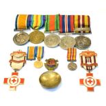 First & Second World War medal group awarded to Private A.V.J. Verrinder of the 13th London Regiment