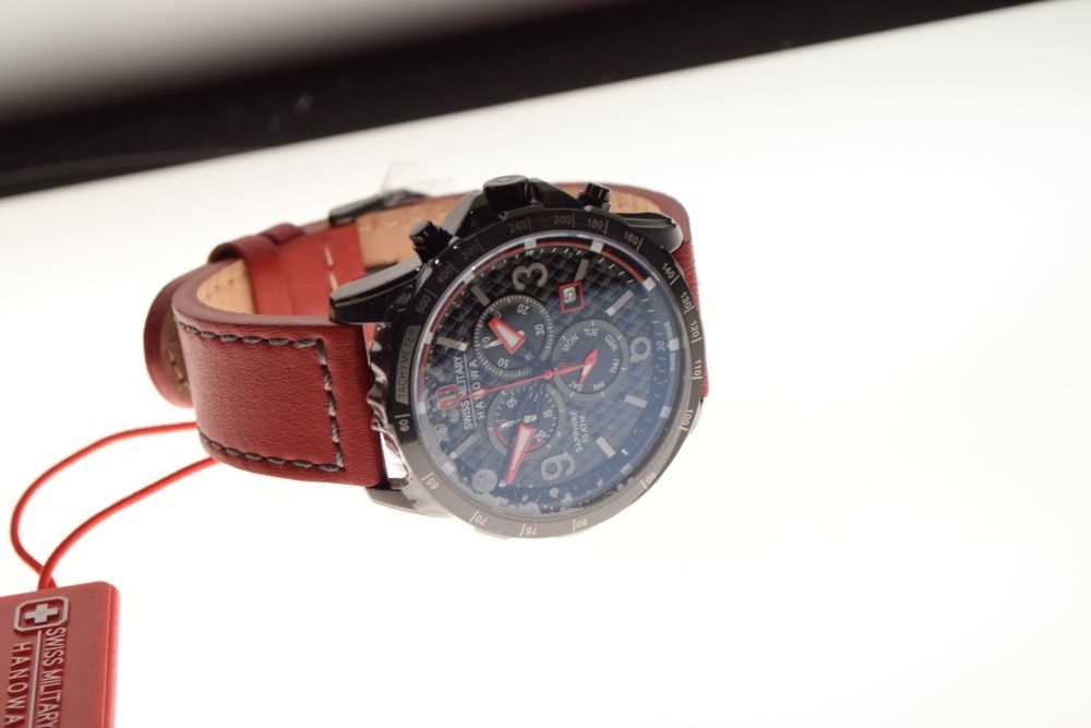 Swiss Military Hanowa gentleman's 'Sapphire' 10ATM chronograph wristwatch - Image 3 of 7