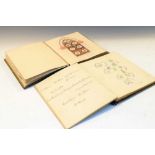 Books - Two Victorian monogram books