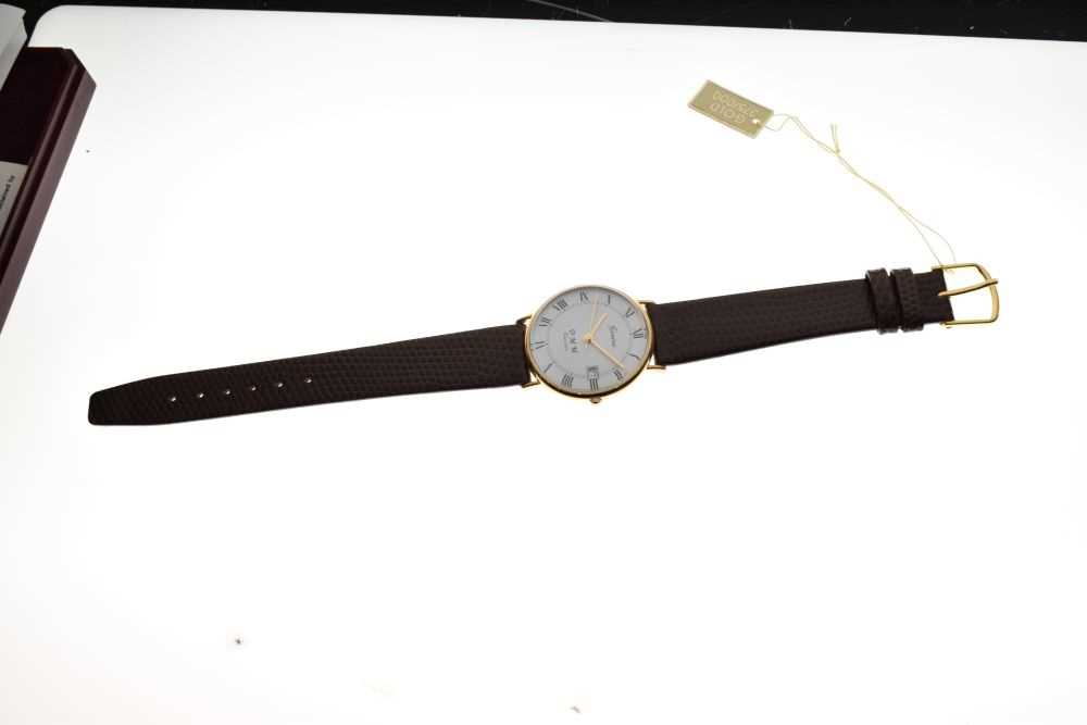 Gentleman's 9ct gold wristwatch - Image 3 of 7