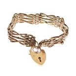 9ct gold bracelet