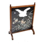 Early 20th Century embroidered firescreen