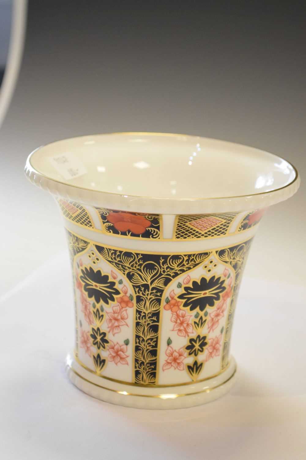 Royal Crown Derby flared vase - Image 3 of 5