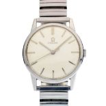 Omega - Gentleman's stainless steel wristwatch