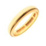 22ct gold wedding band