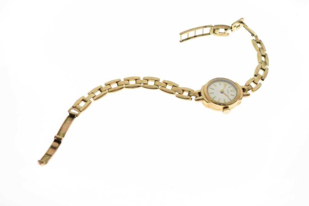 Lady's 9ct gold Tudor cocktail watch - Image 4 of 10