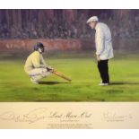 Cricketing Interest - Two signed limited edition Jack Russell prints